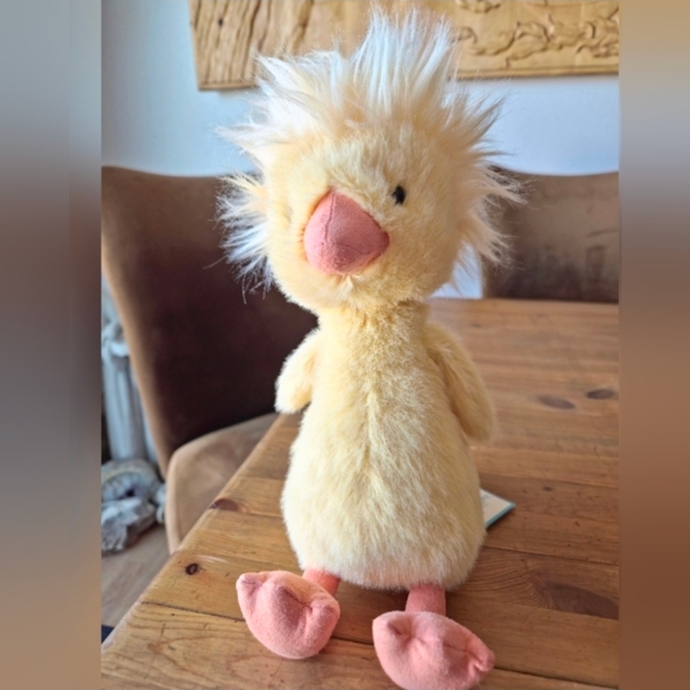 Jellycat Dorit Duckling 10.2x3.5x4.3" Soft and Plush Authentic NWT - Picture 5 of 7